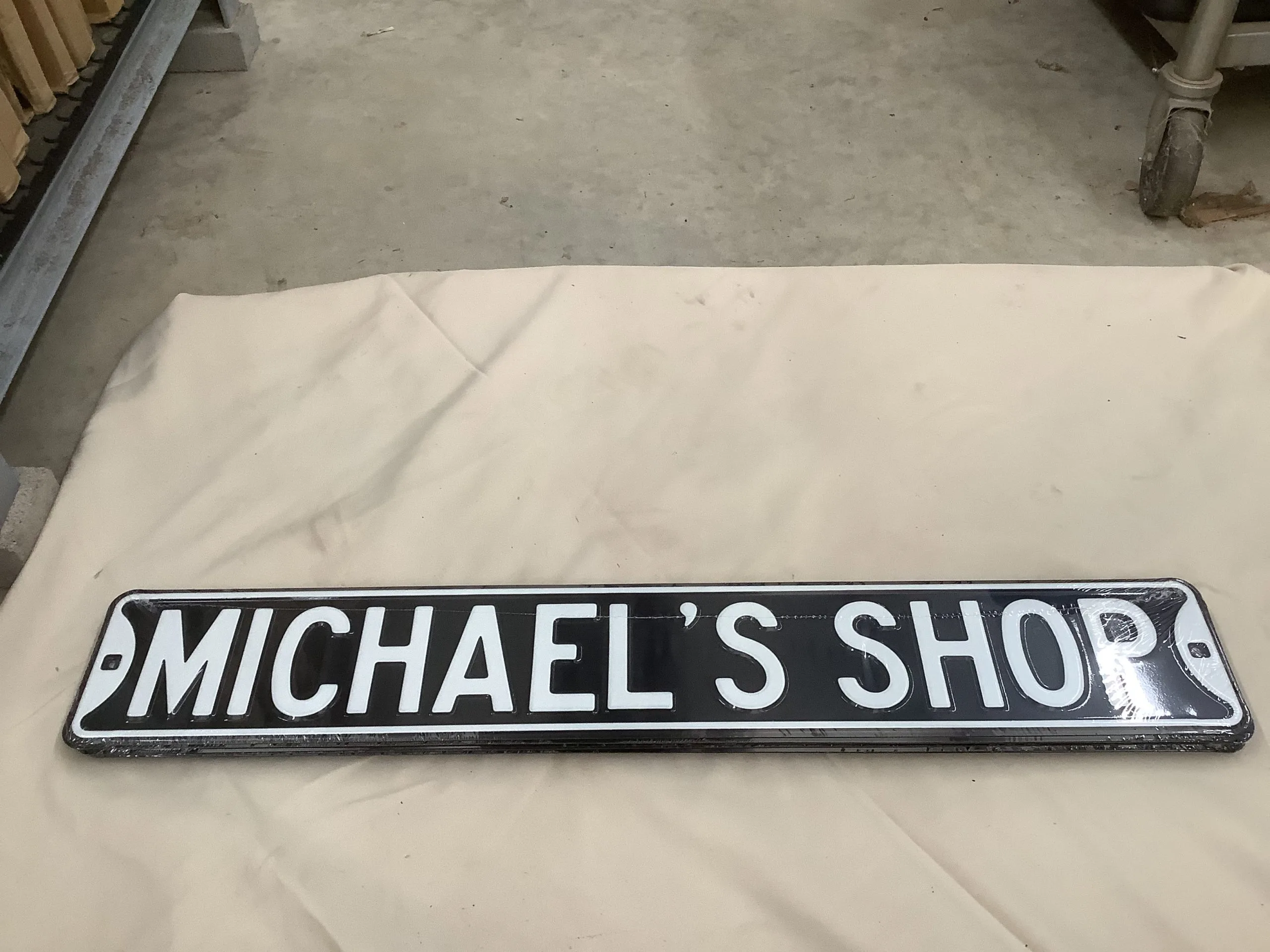 Michael’s Shop - Street Signs Metal Sign