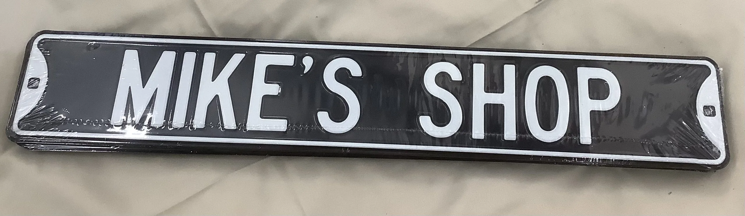 Mike’s Shop - Street Signs Metal Sign