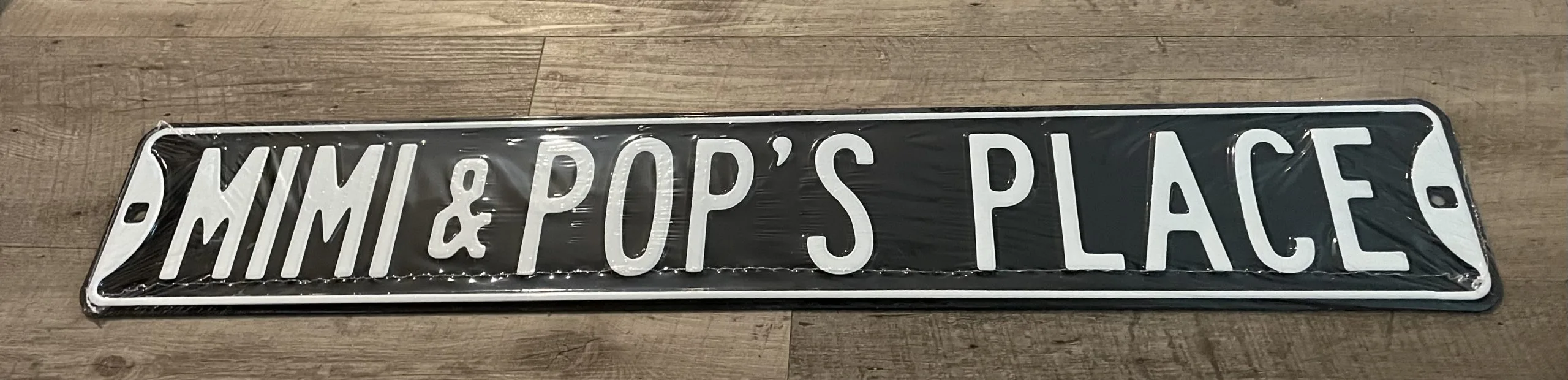 Mimi & Pop's Place - Street Signs Metal Sign