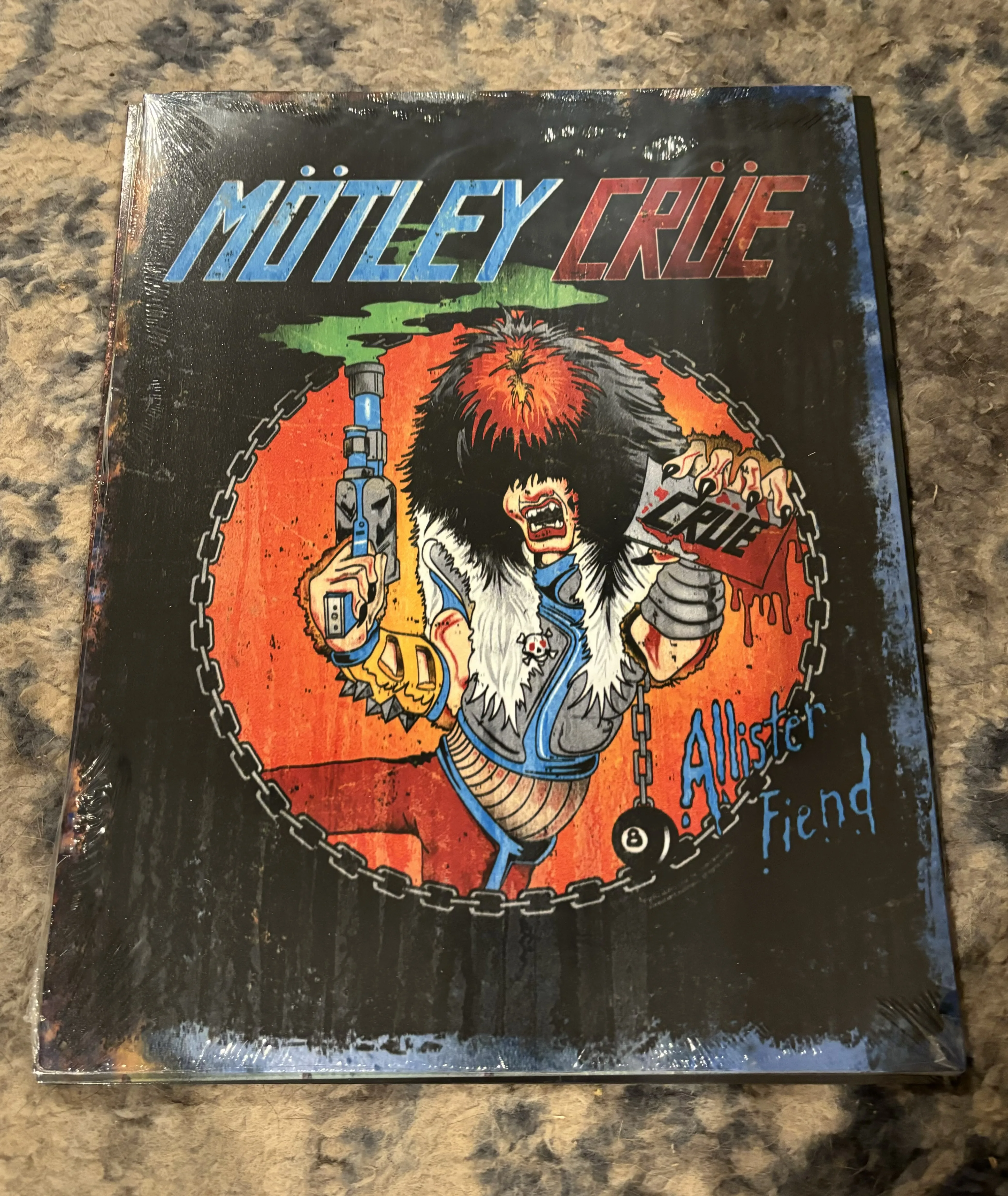 Motley Crue-Allister Fiend - Tin Signs Metal Sign