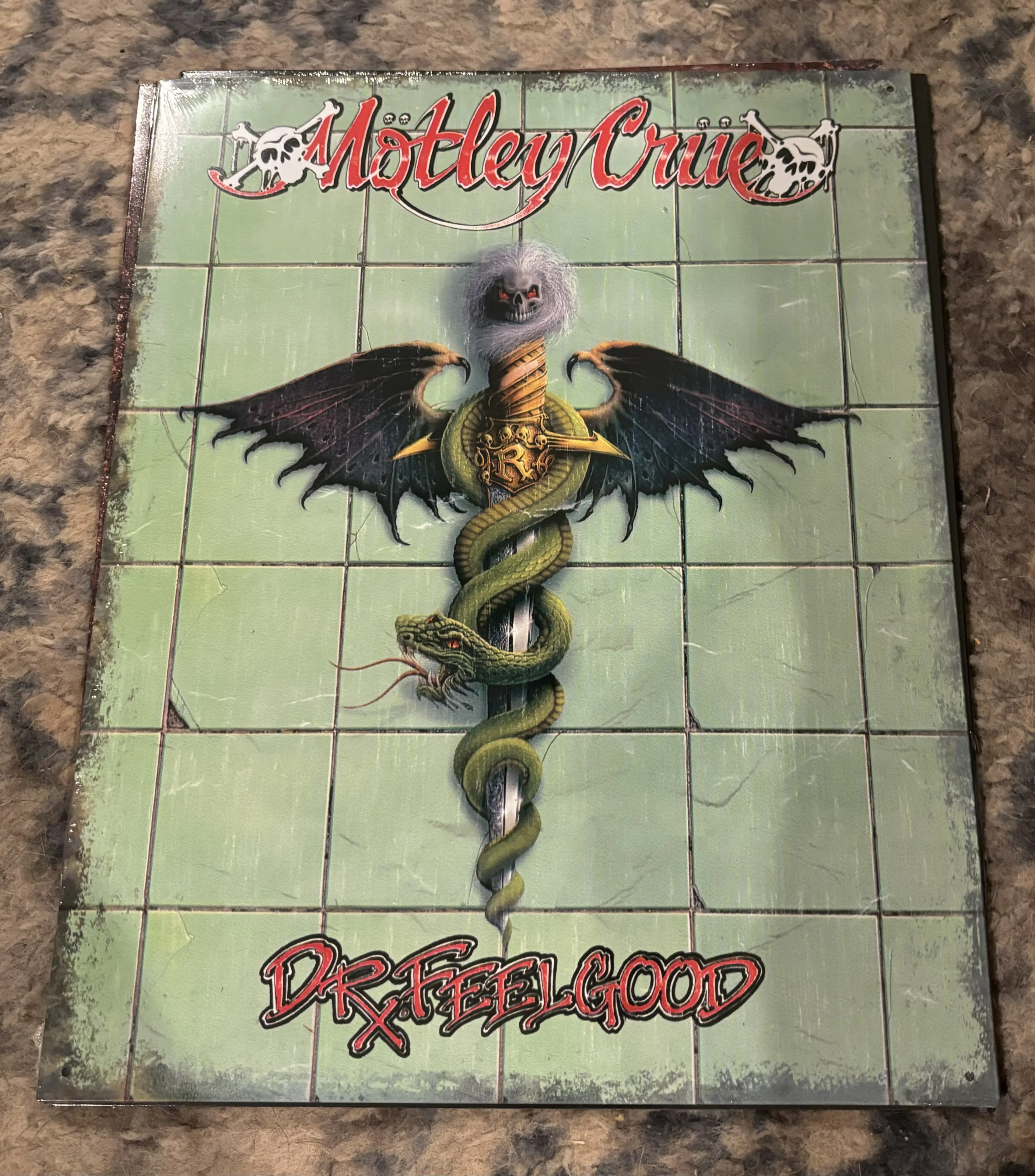 Motley Crue-Dr. Feelgood - Tin Signs Metal Sign