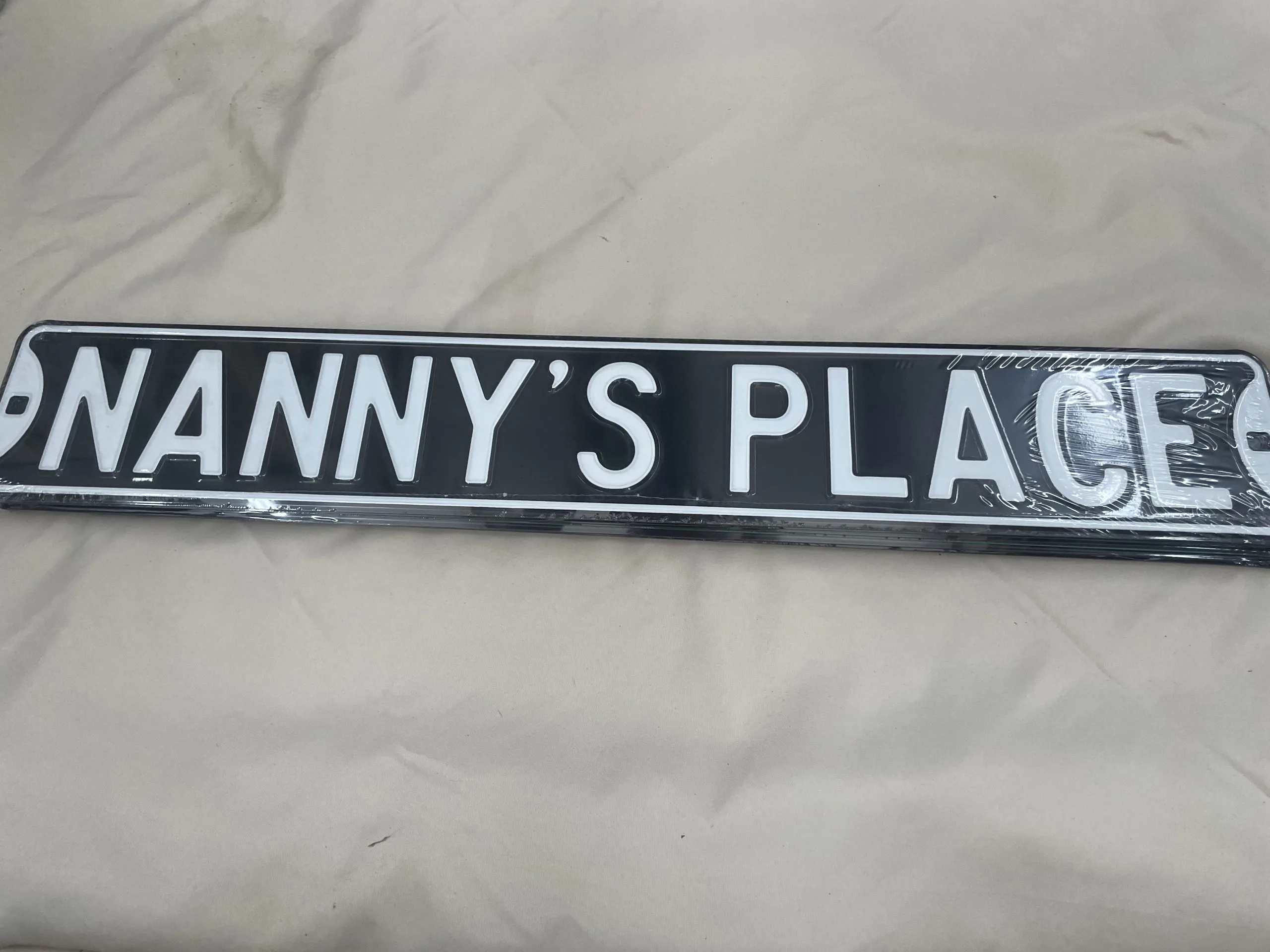 Nanny’s Place - Street Signs Metal Sign