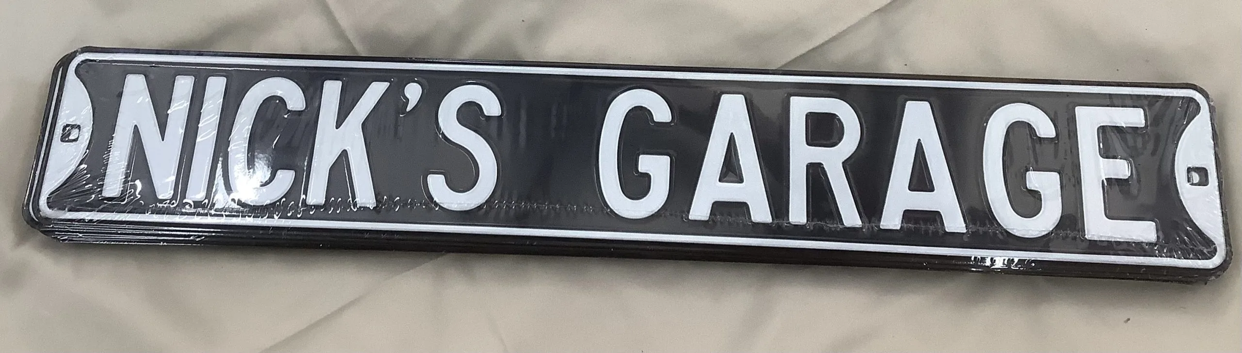 Nick’s Garage - Street Signs Metal Sign