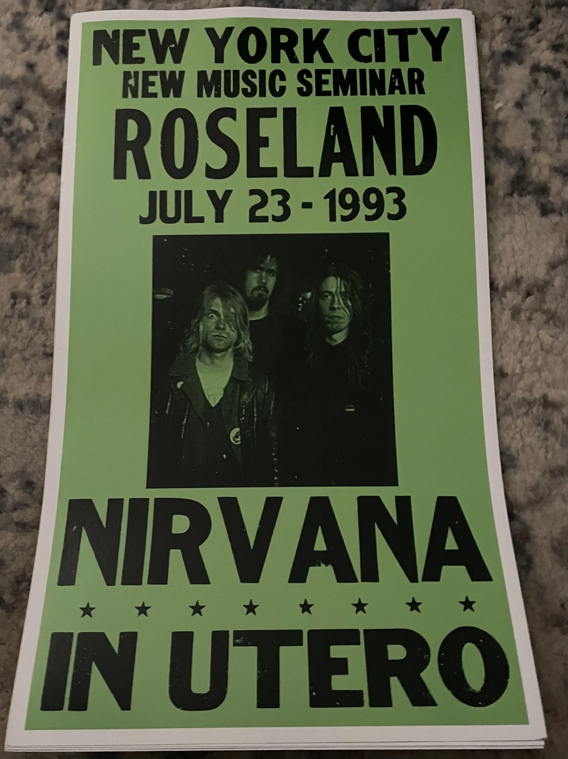 Nirvana-In Utero - Concert Posters Metal Sign