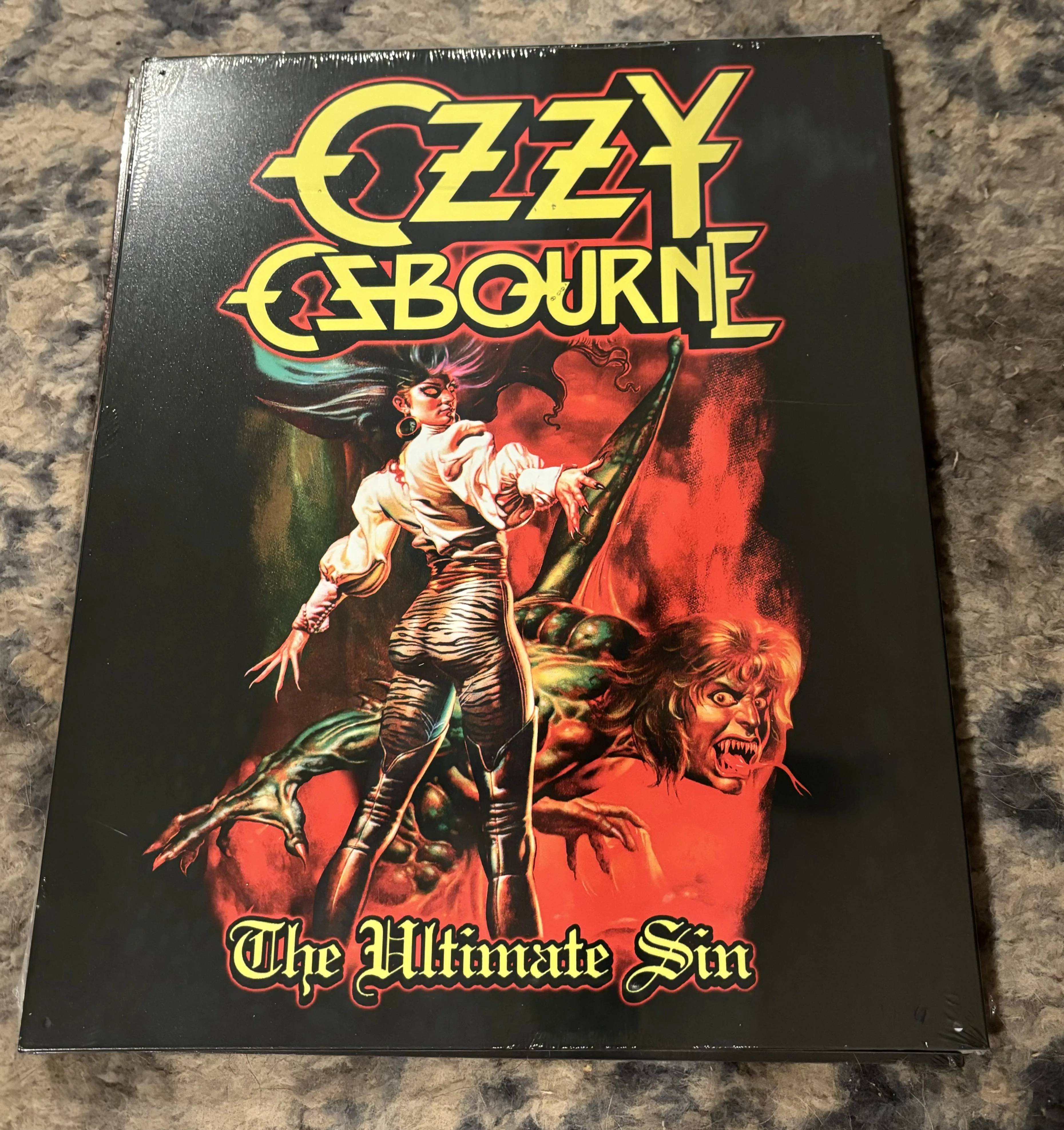 Ozzy Osbourne-The Ultimate Sin - Tin Signs Metal Sign