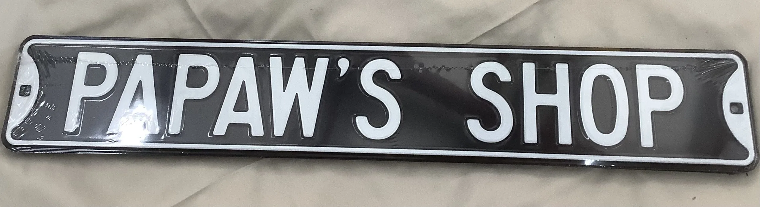 Papaw’s Shop - Street Signs Metal Sign