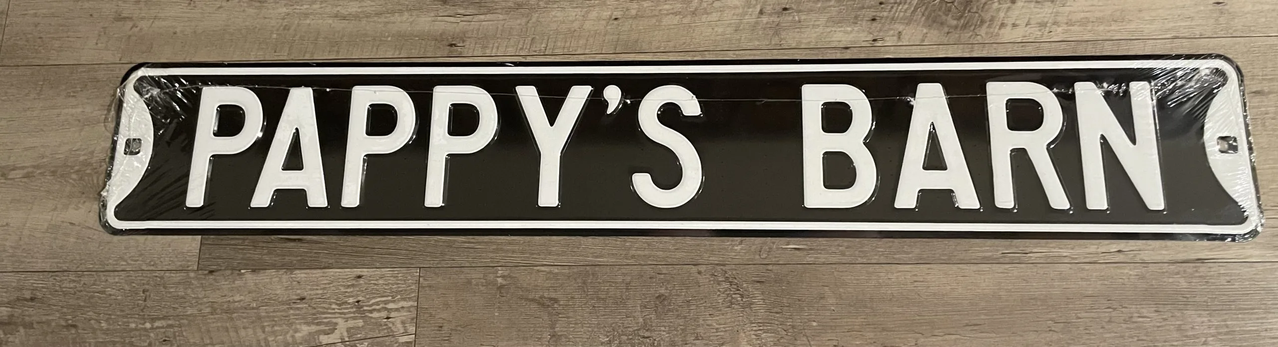 Pappy's Barn - Street Signs Metal Sign