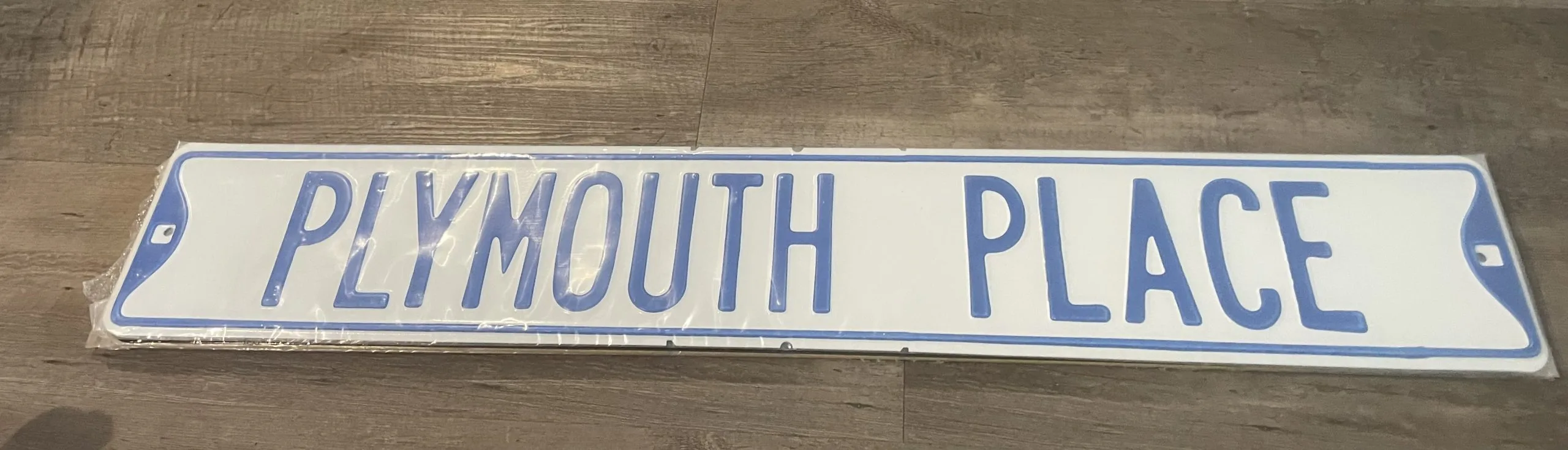 Plymouth Place - Street Signs Metal Sign