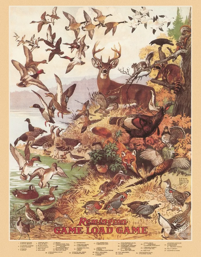 Remington (Game Load Game) - Tin Signs Metal Sign