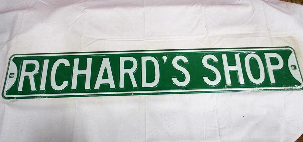 Richard's Shop - Street Signs Metal Sign