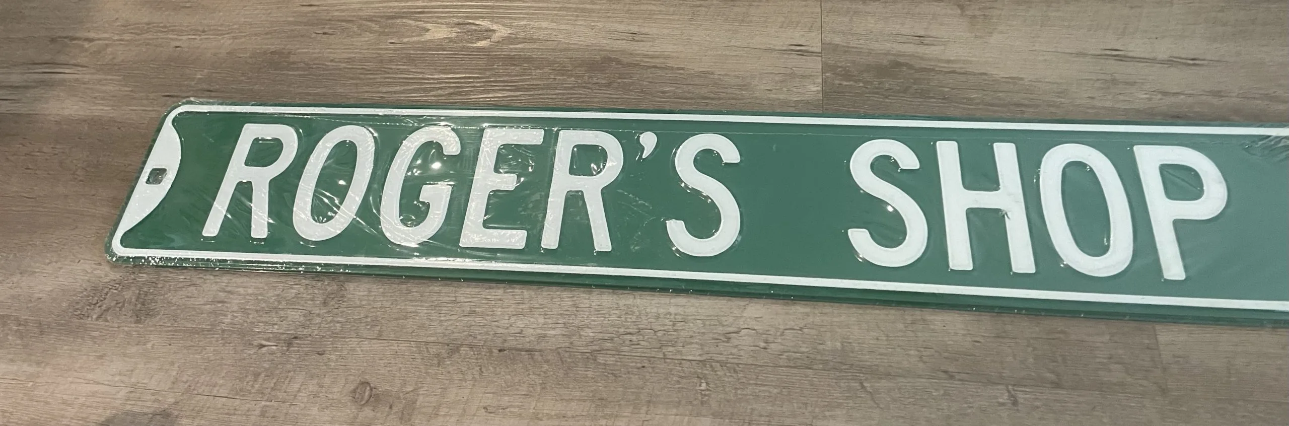 Roger's Shop - Street Signs Metal Sign