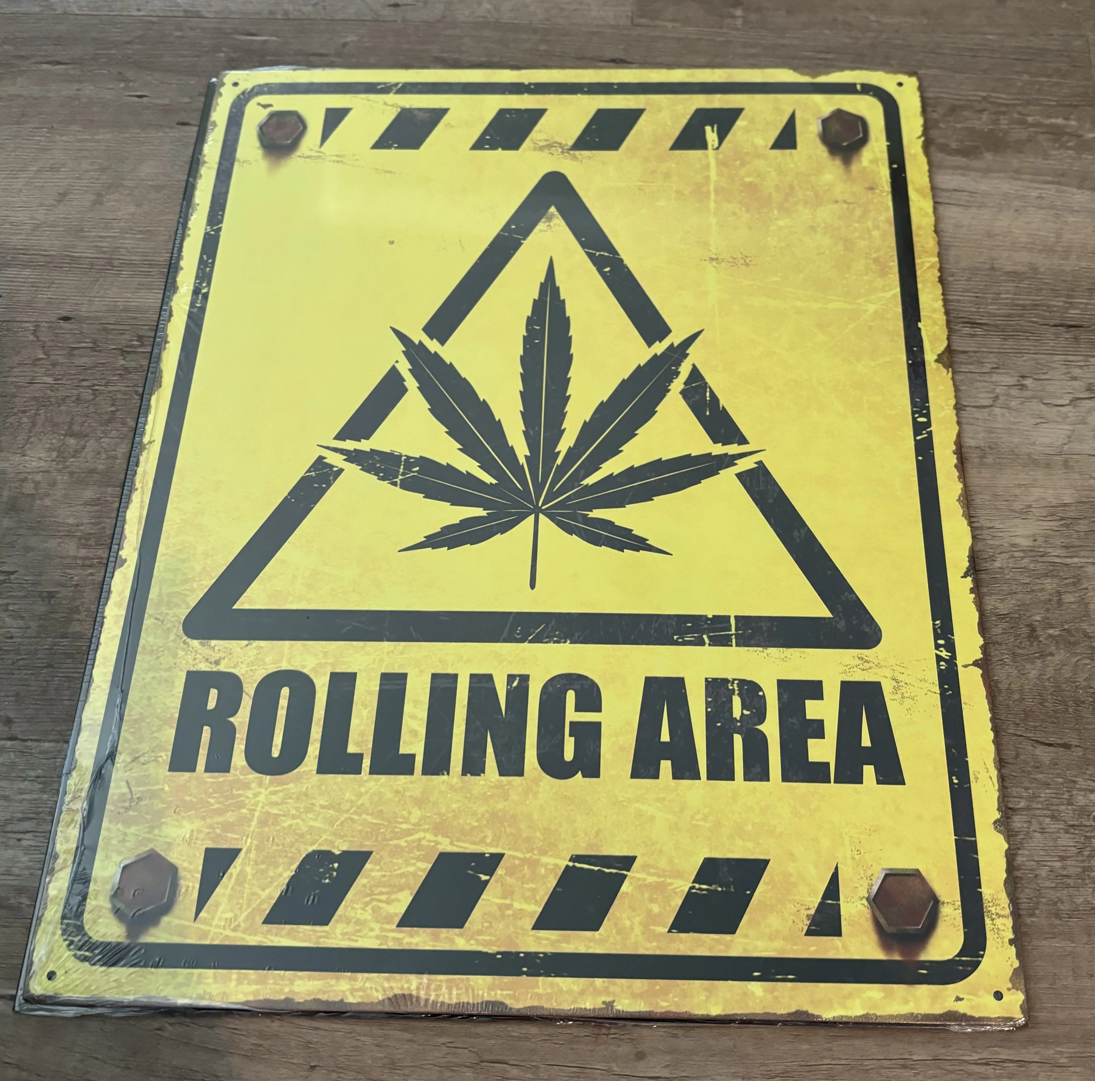 Rolling Area - Misc Metal Sign