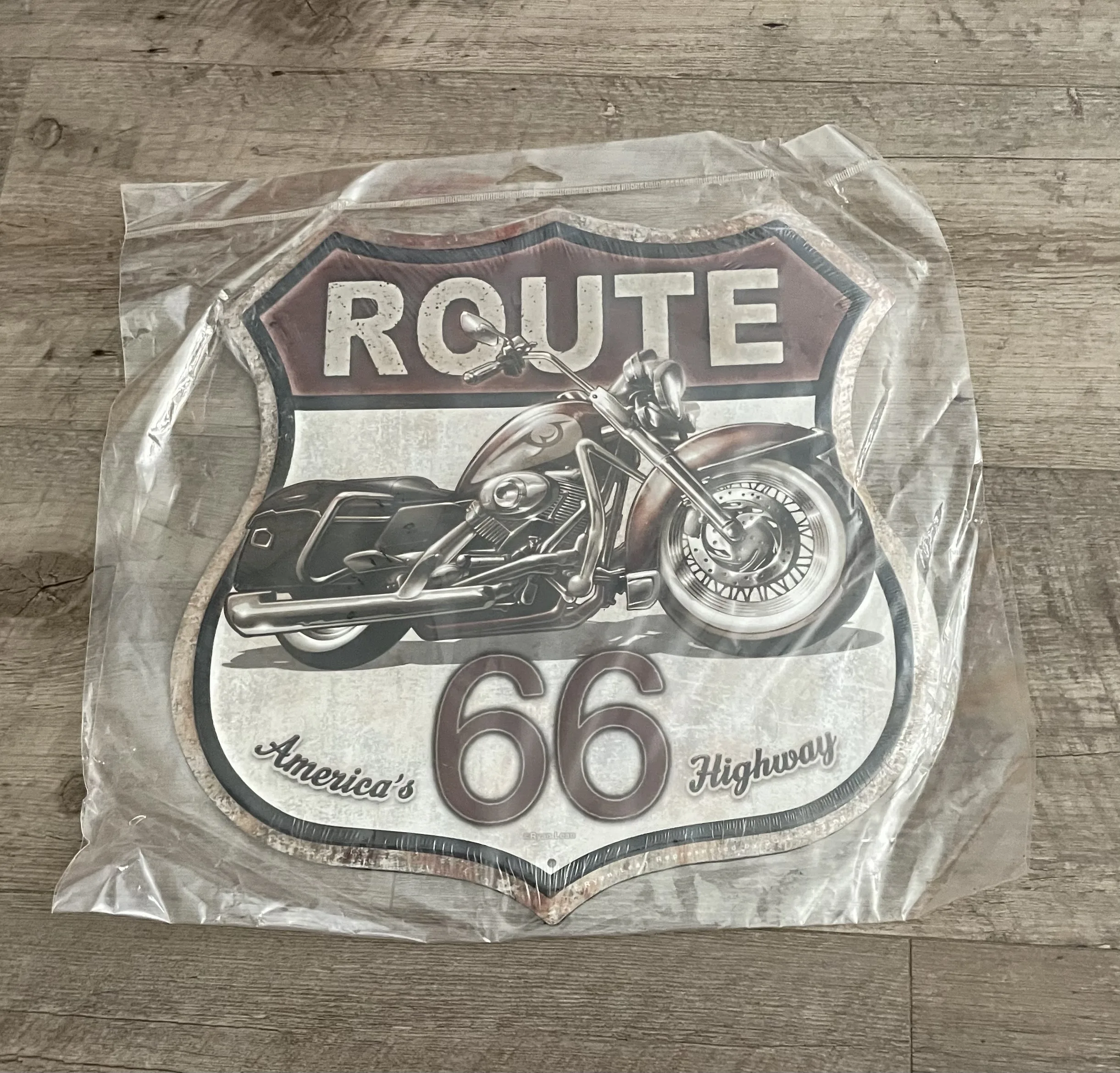 Route 66 America's Highway (Shield) - Tin Signs Metal Sign