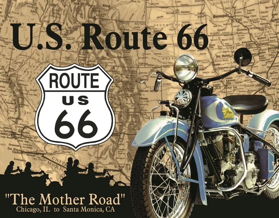 Route 66-The Mother Load - Tin Signs Metal Sign
