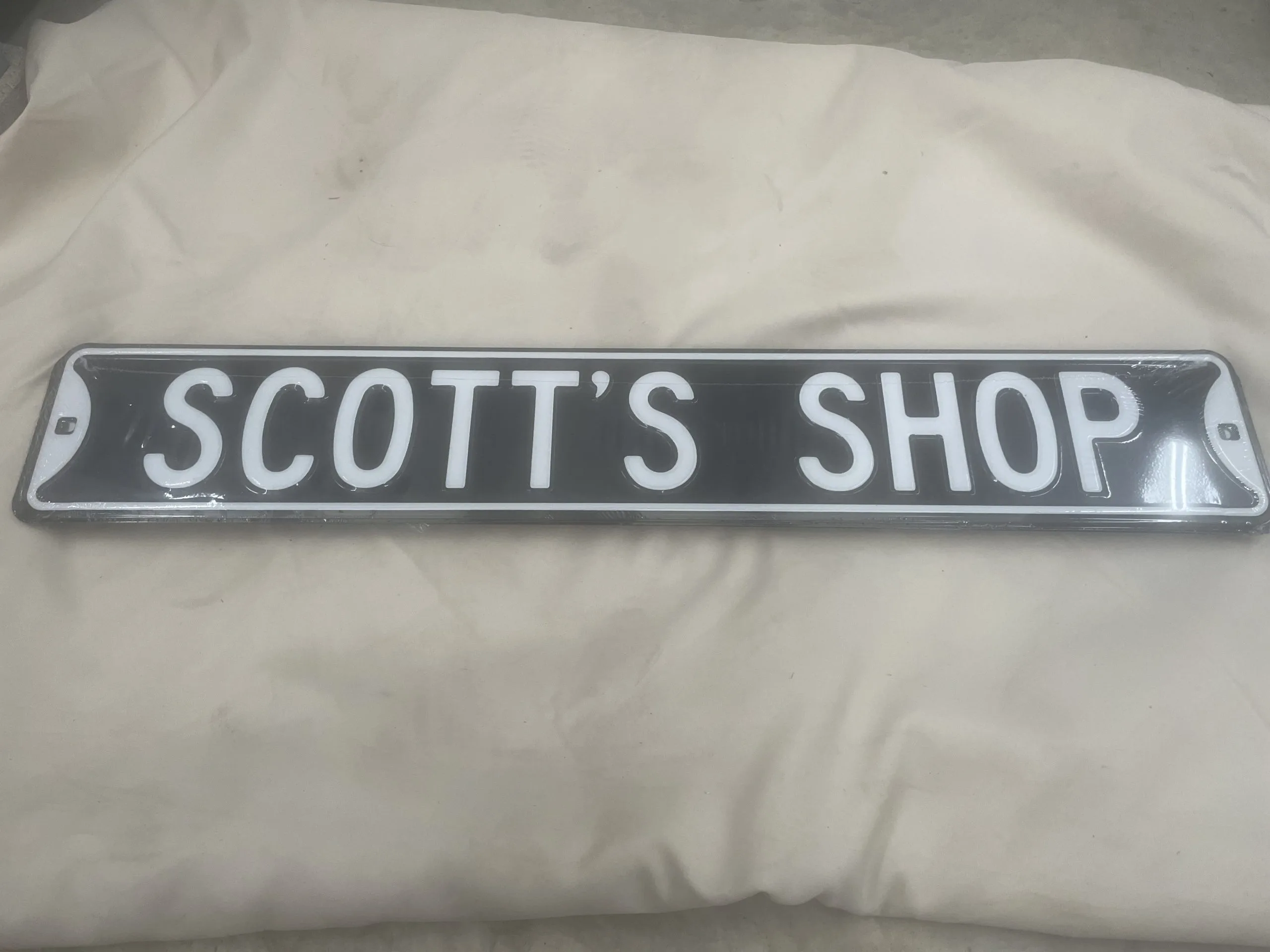 Scott’s Shop - Street Signs Metal Sign