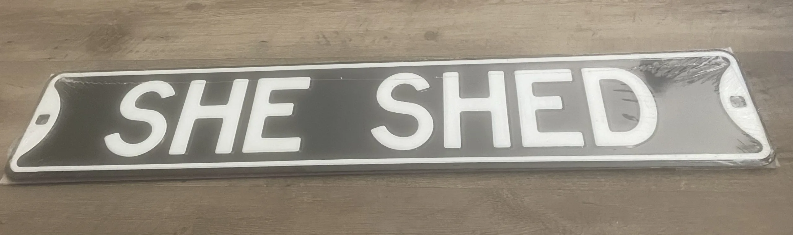 She Shed - Street Signs Metal Sign