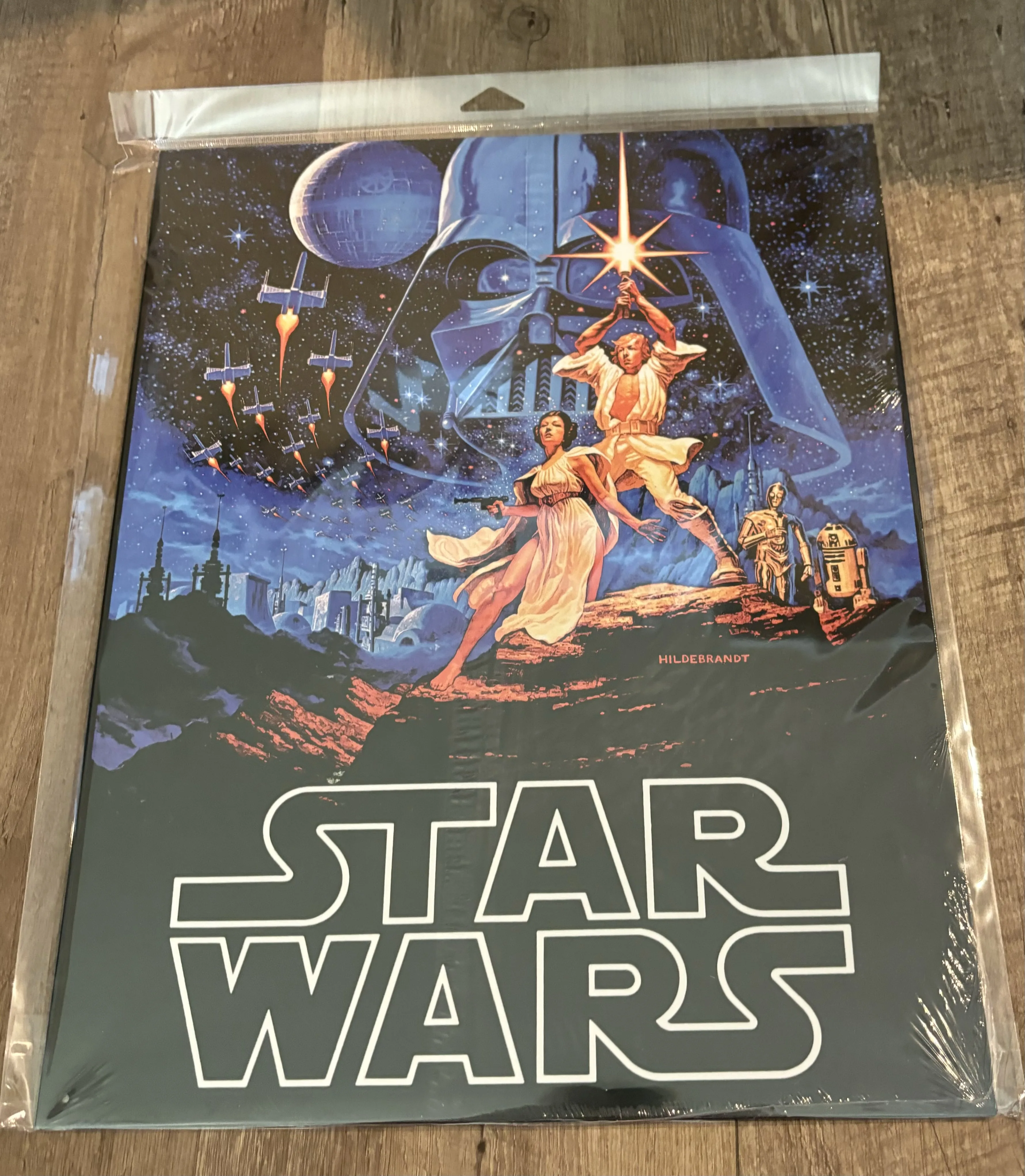 Star Wars Poster-Hildebrandt - Star Wars Metal Sign