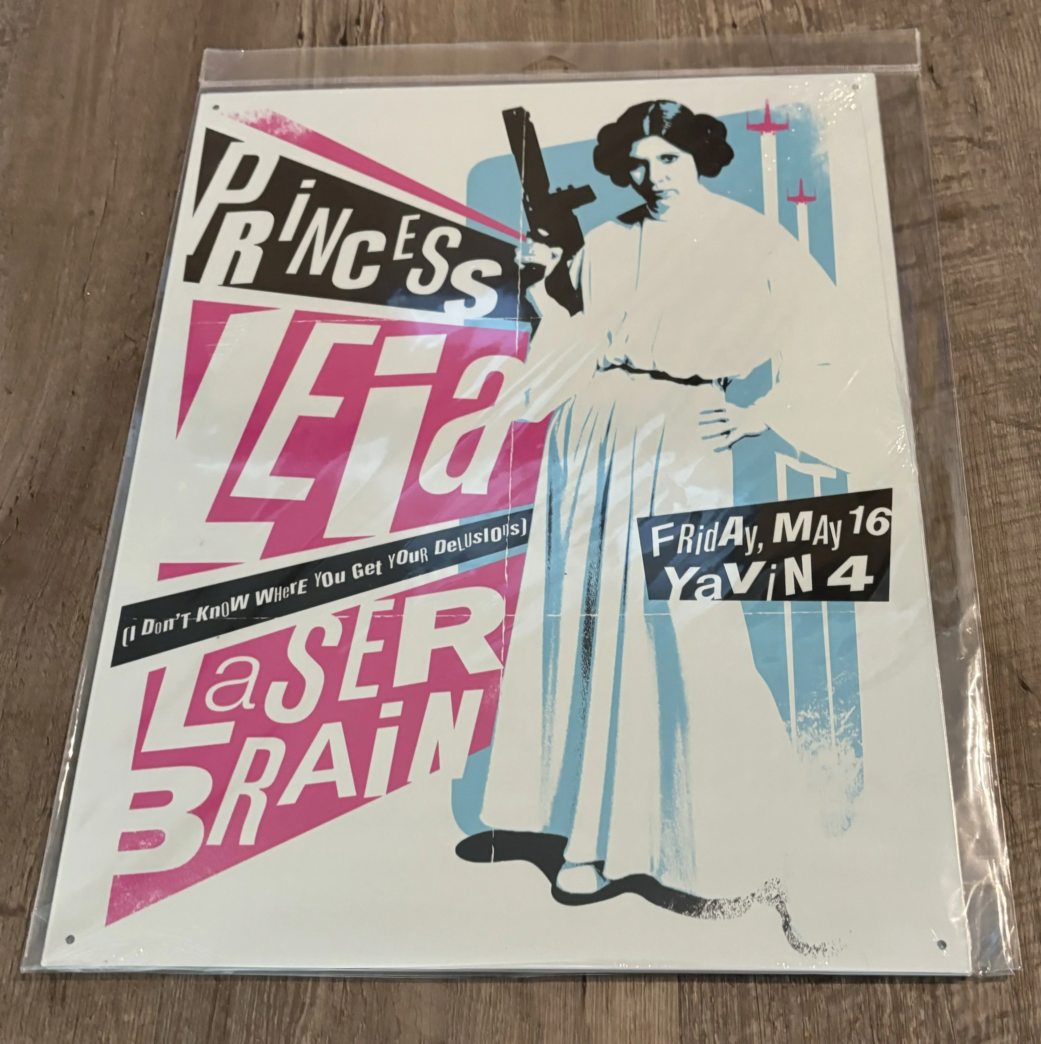 Star Wars-Princess Leia - Star Wars Metal Sign