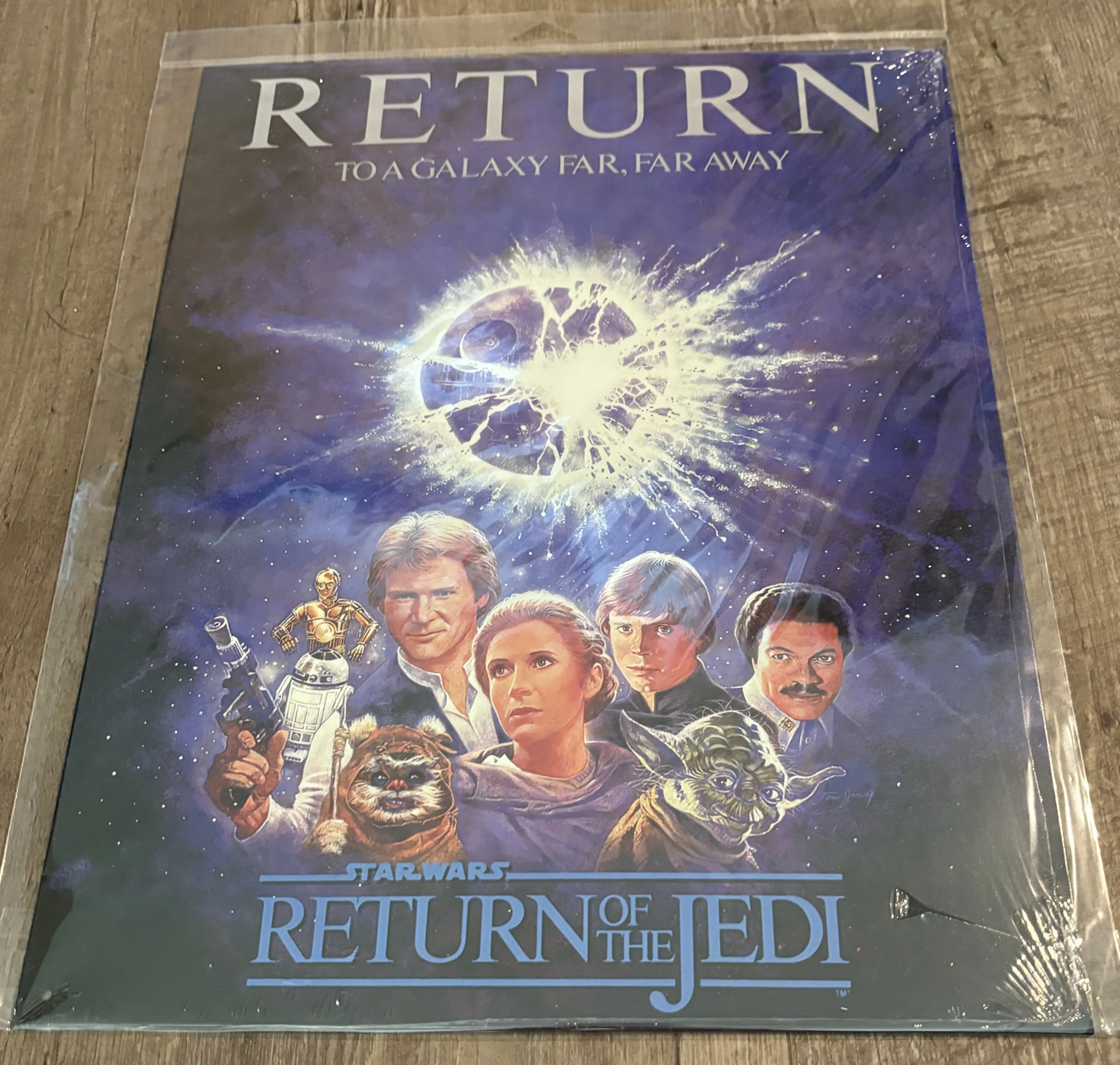 Star Wars-Return Of The Jedi - Star Wars Metal Sign