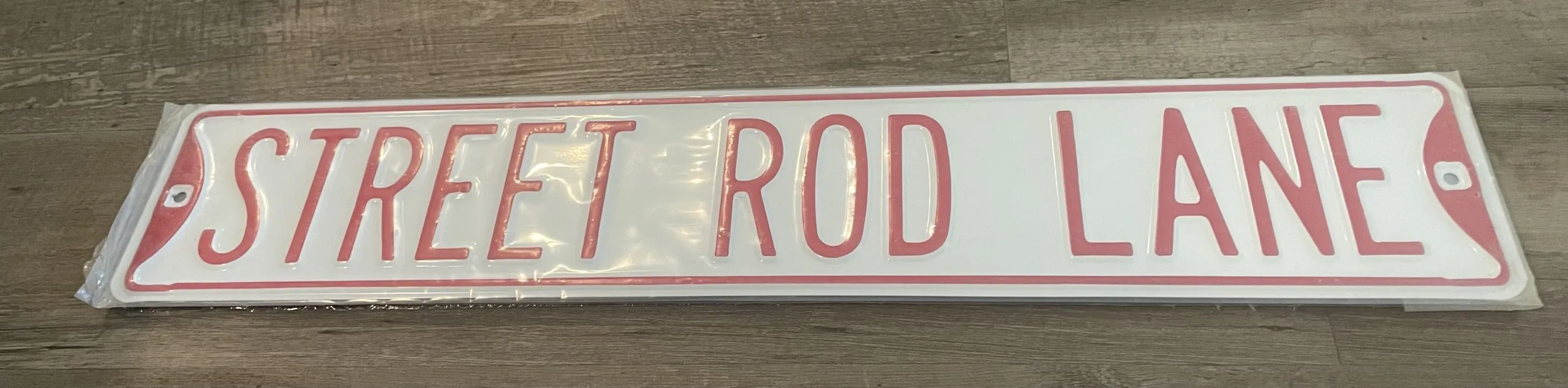 Street Rod Lane - Street Signs Metal Sign