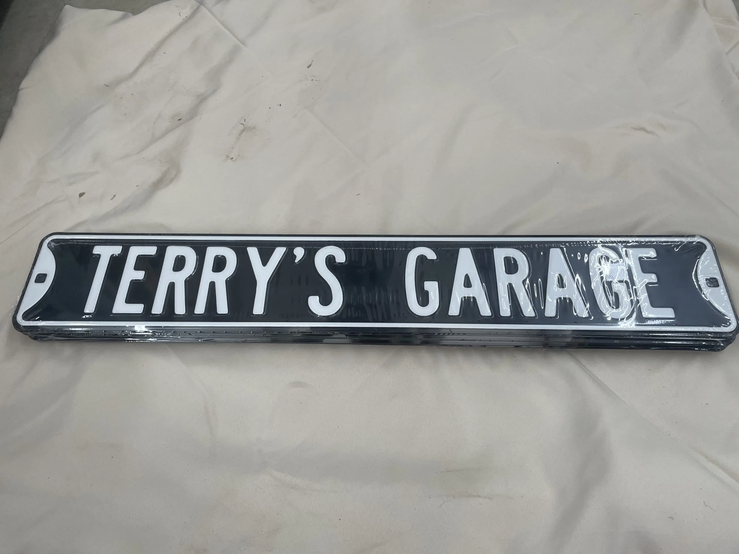 Terry’s Garage - Street Signs Metal Sign