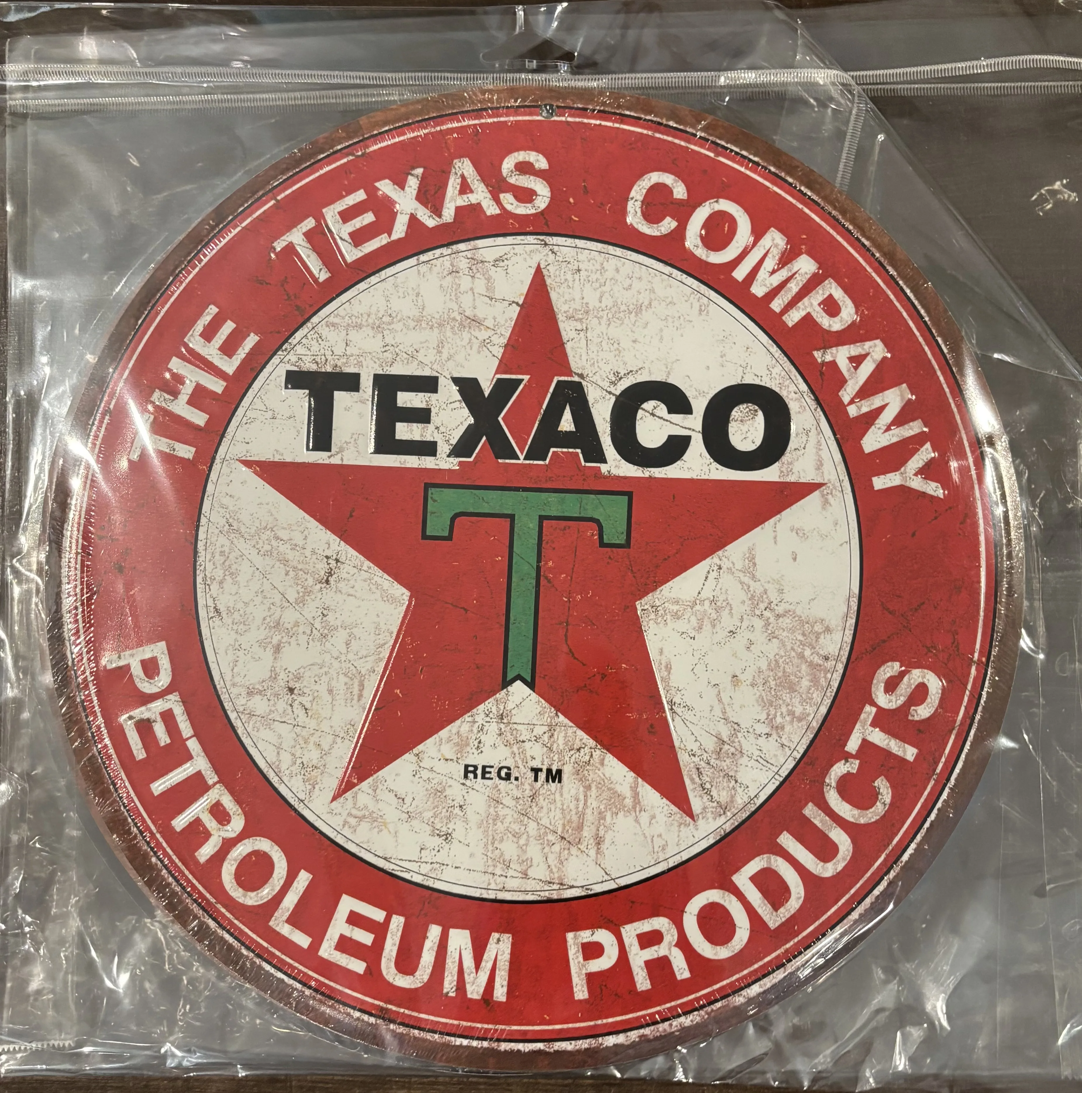 Texaco-The Texas Company (Round) - Tin Signs Metal Sign