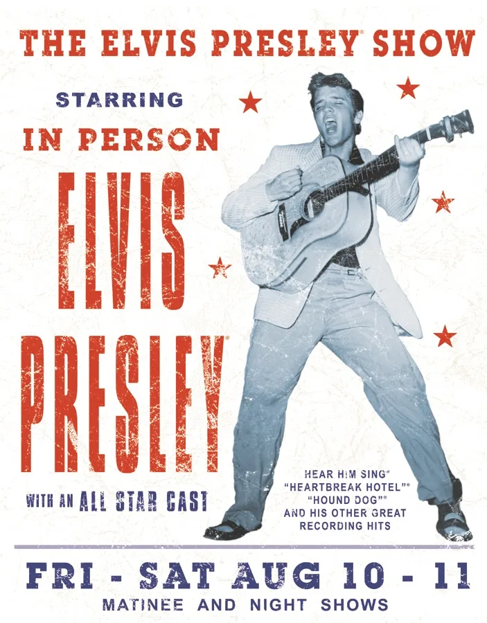 The Elvis Presley Show - Tin Signs Metal Sign