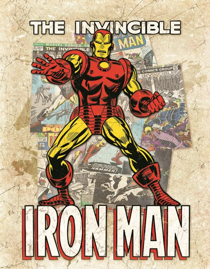 The Invincible Ironman (Cover Splash) - Tin Signs Metal Sign