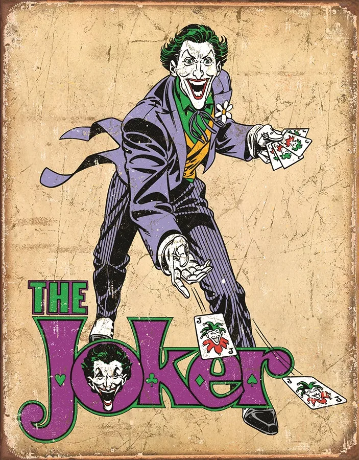 The Joker - Tin Signs Metal Sign