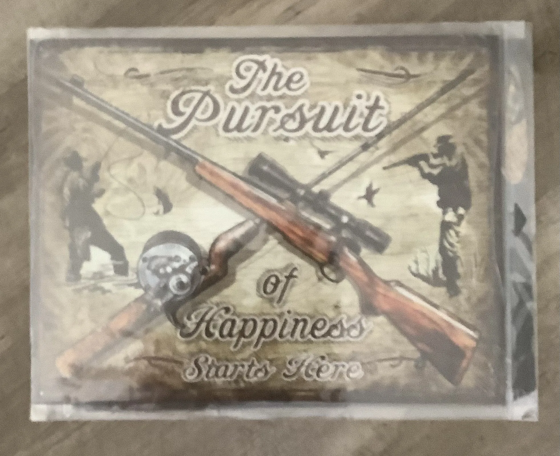 The Pursuit Of Happiness-Starts Here - Tin Signs Metal Sign