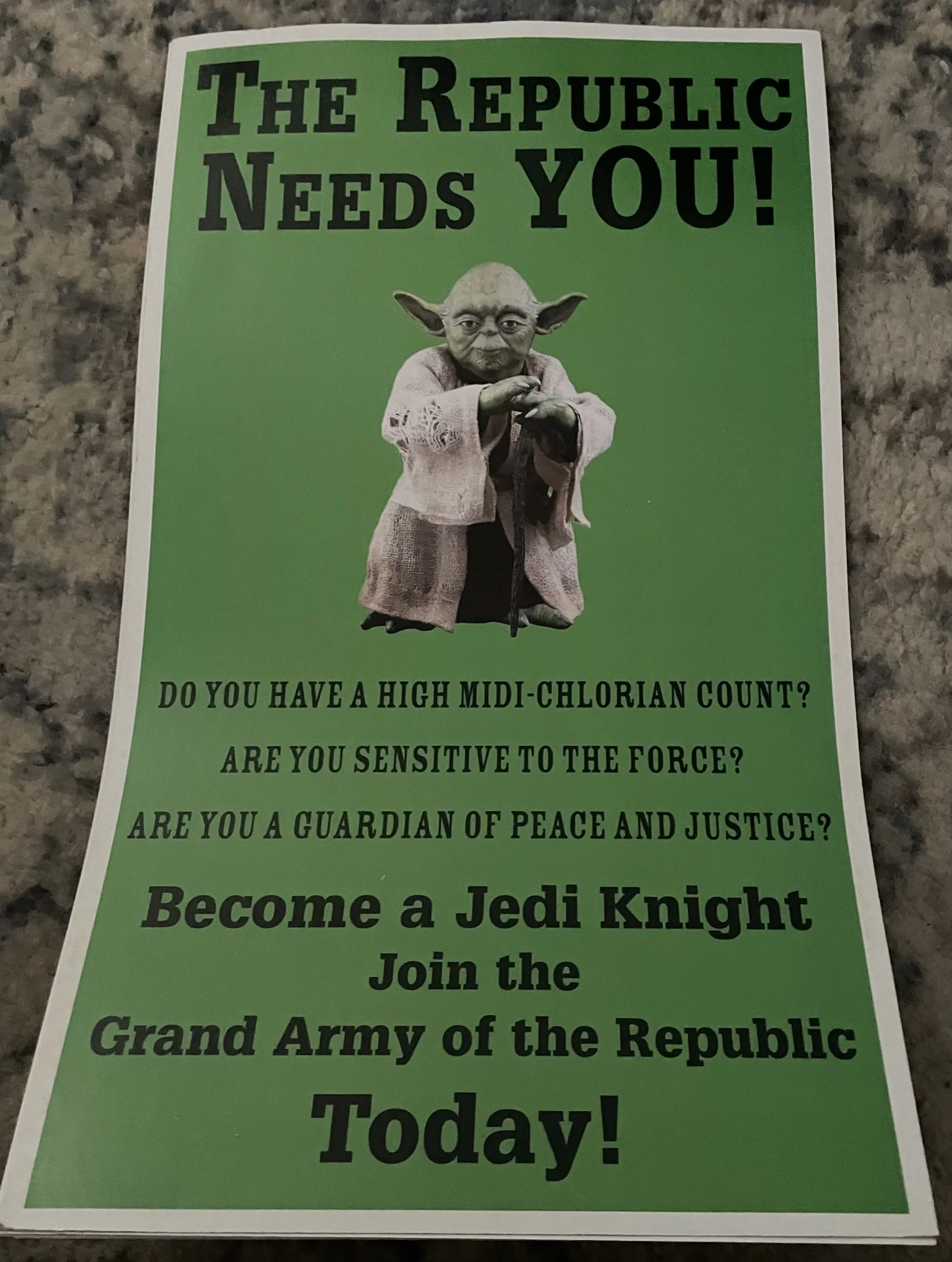 The Republic Needs You - Concert Posters Metal Sign