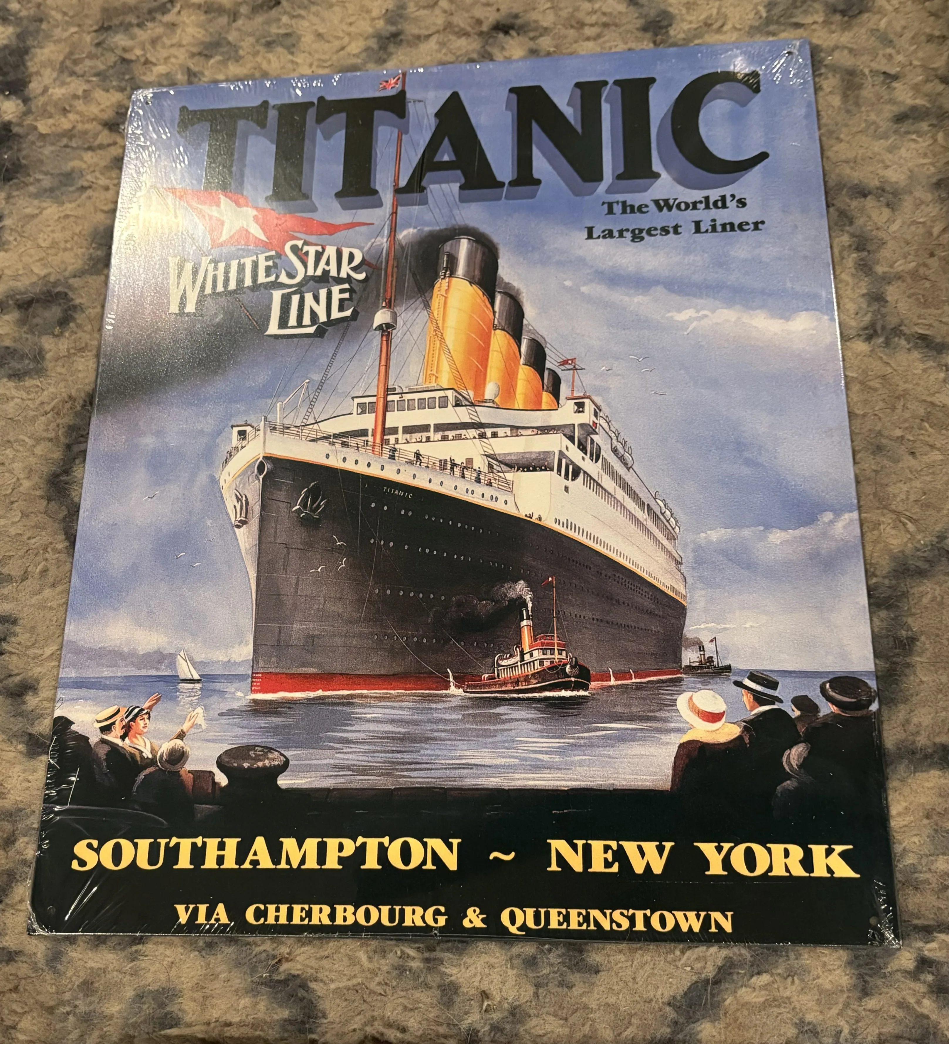 Titanic-White Star Lines - Tin Signs Metal Sign