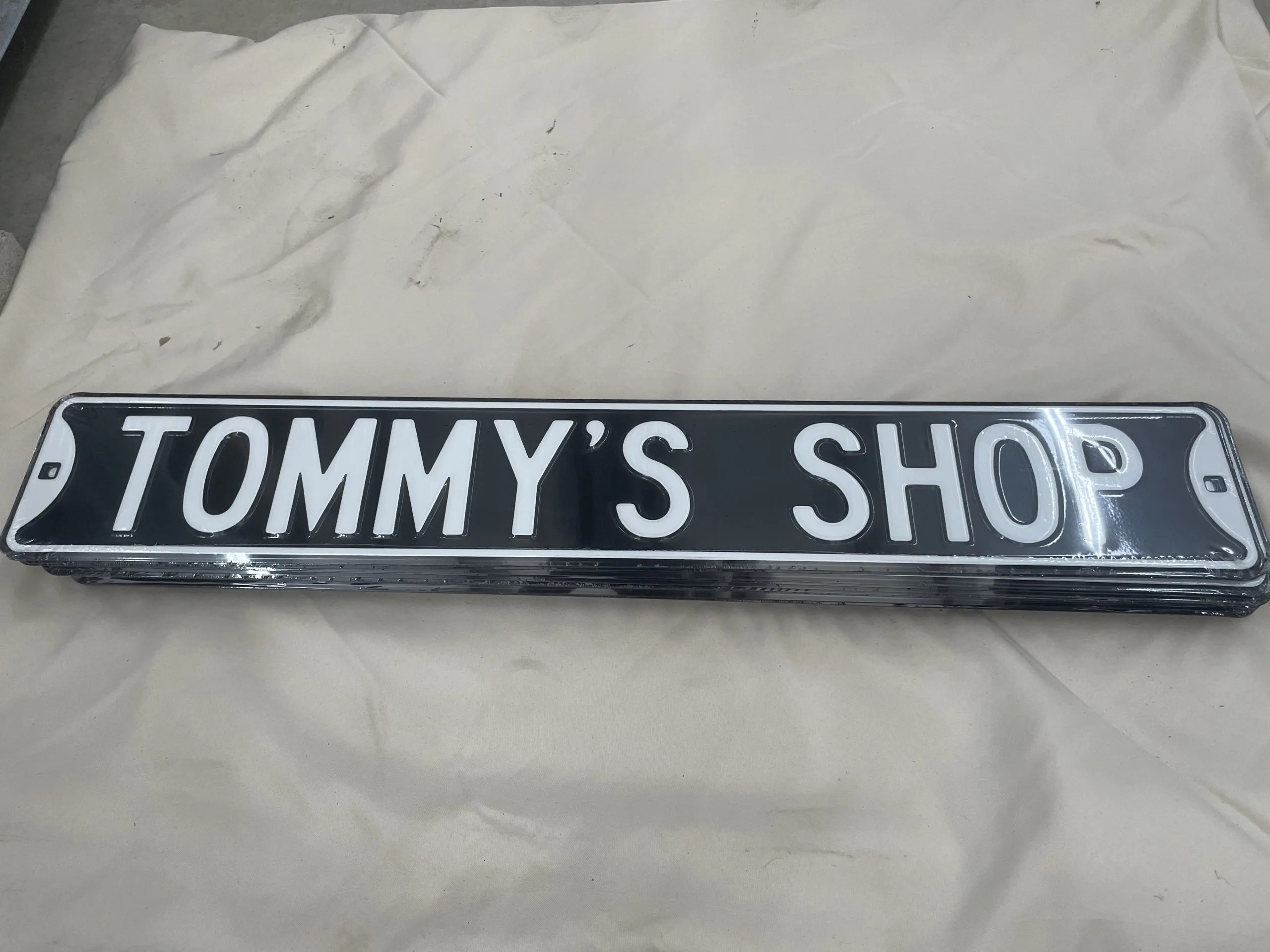 Tommy’s Shop - Street Signs Metal Sign