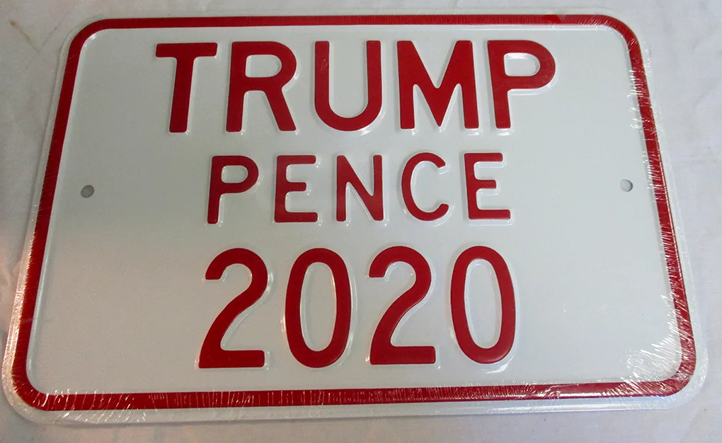 Trump Pence 2020 - Parking Signs Metal Sign