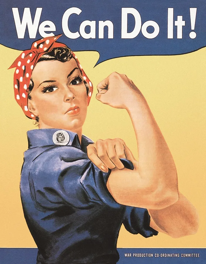We Can Do It! (Rosie The Rivetor) - Tin Signs Metal Sign
