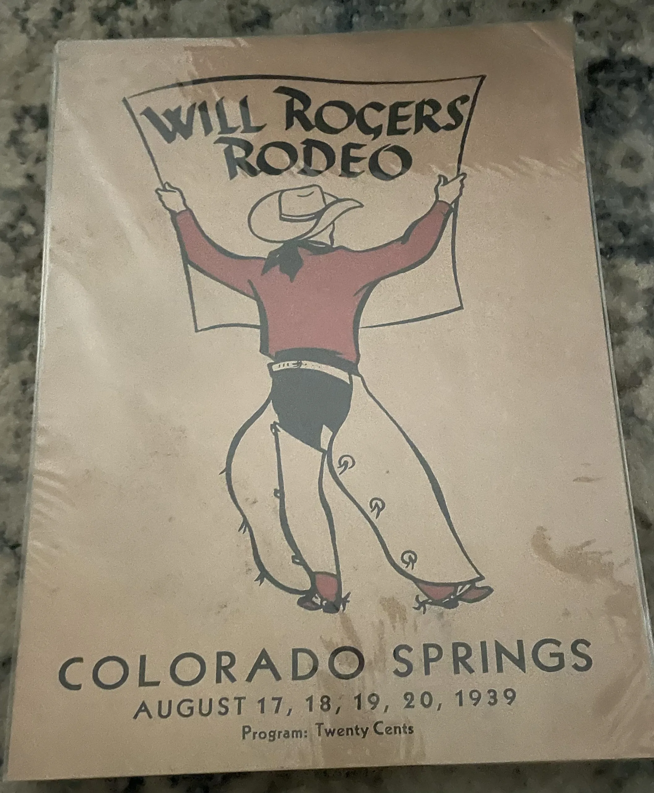 Will Rogers Rodeo-Colorado Springs (Large) - Rodeo Posters Metal Sign