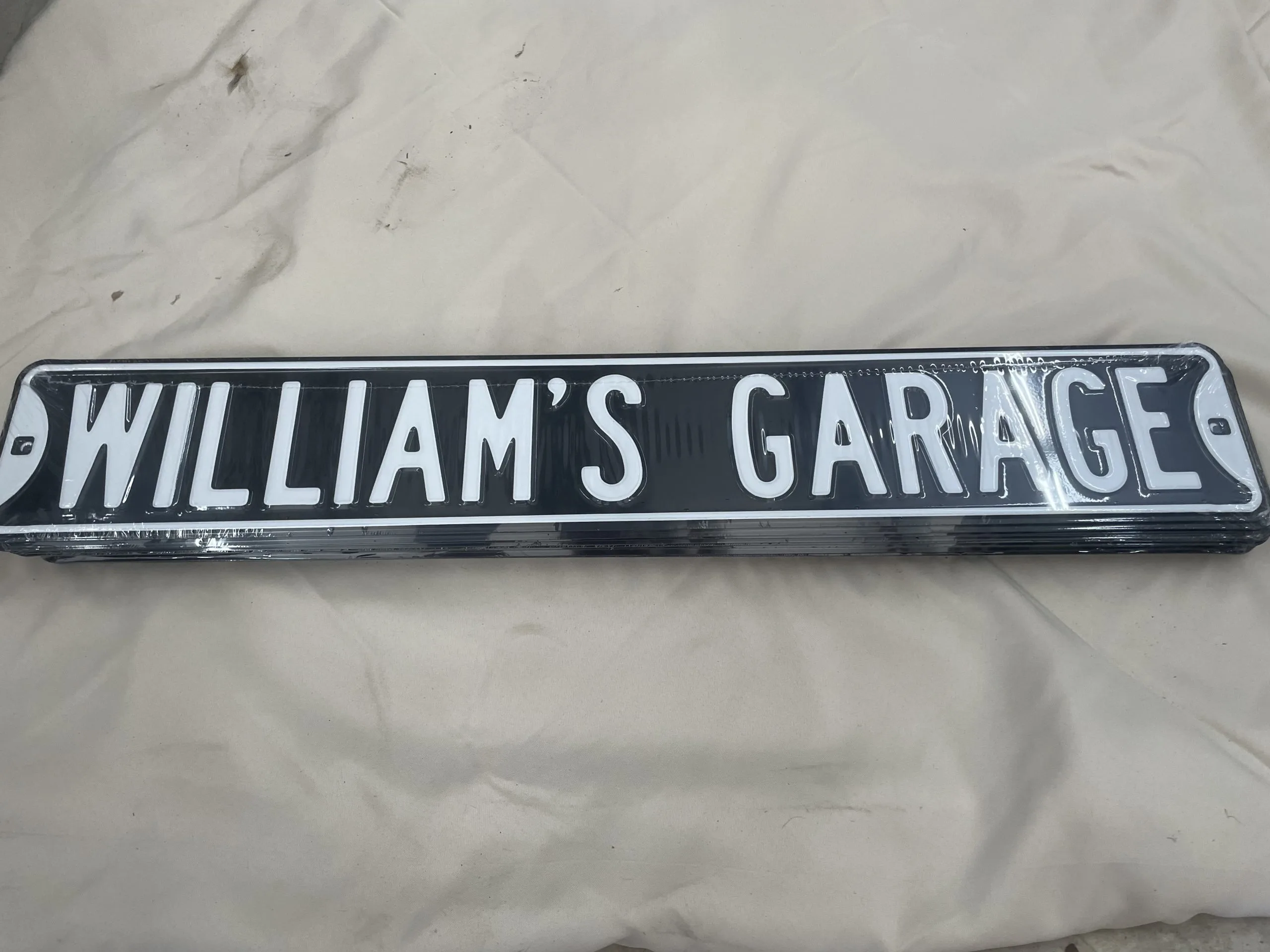 William’s Garage - Street Signs Metal Sign