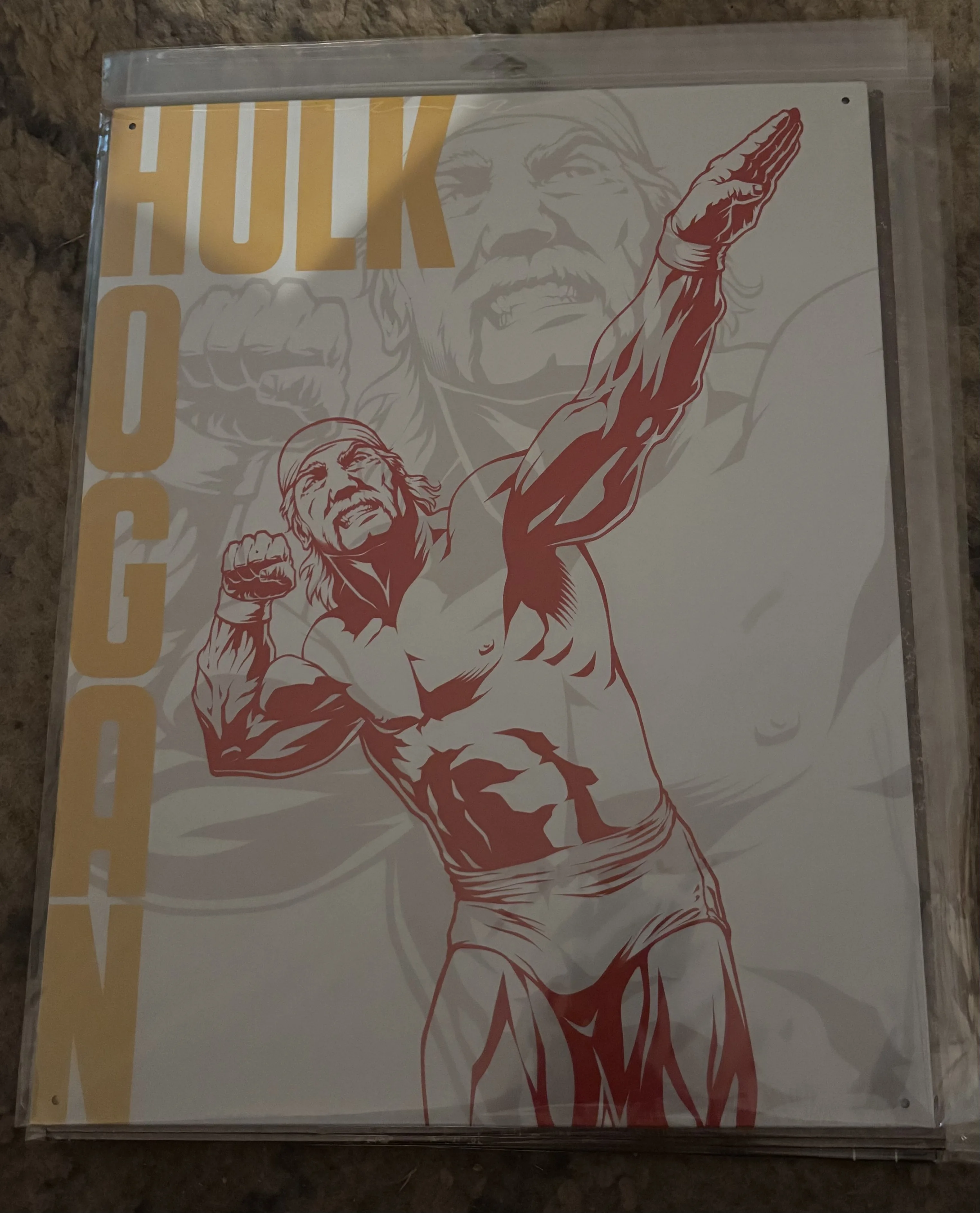 WWE-Hulk Hogan - Tin Signs Metal Sign