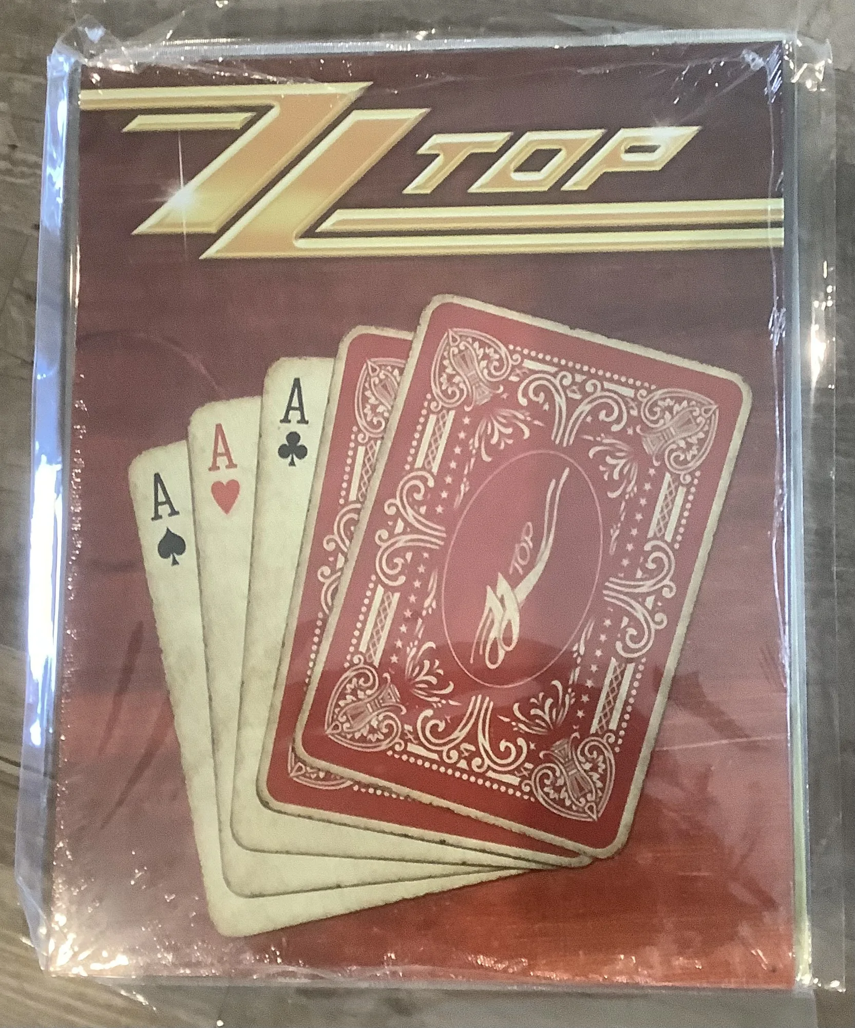 ZZTop-Aces - Tin Signs Metal Sign