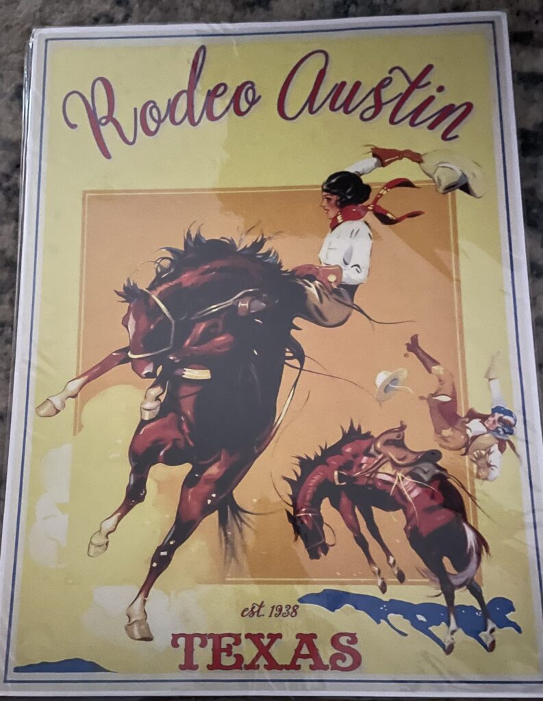 Rodeo Austin Texas-Est. 1938 (Large) – Metal Signs